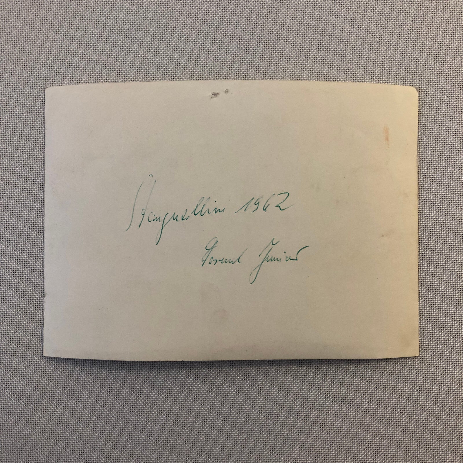 Vintage Stanguellini Racing Photo Photograph Print 1962