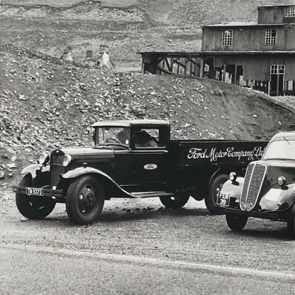 Vintage Ford of Britain Car and Truck Press Photo Photograph Print 