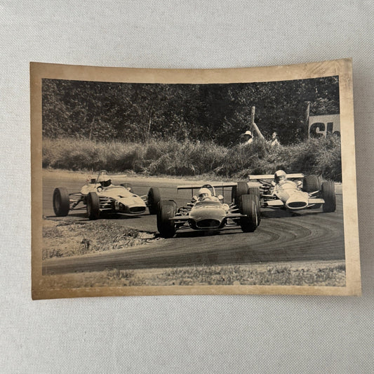 Vintage Car Racing Photo Circuit Mont Tremblant Quebec Photograph