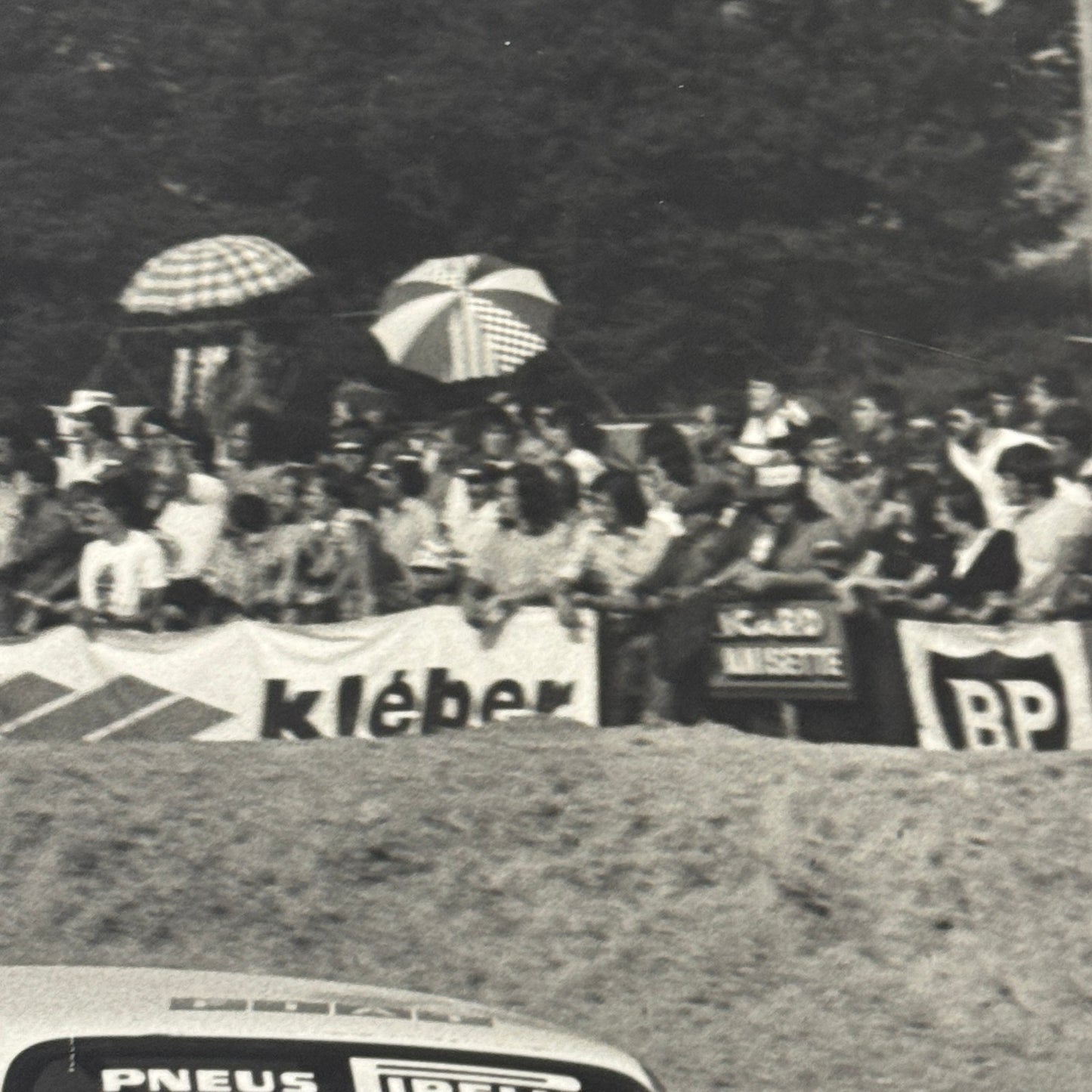 Vintage Rally Racing Photo Photograph Print DPPI Fiat 127 Car