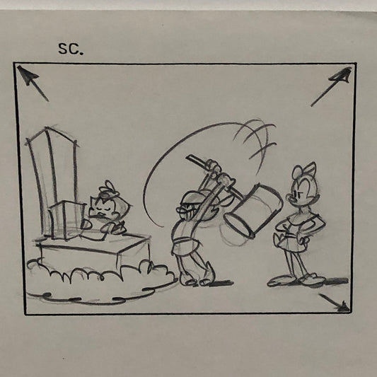 ANIMANIACS Animation Storyboard Illustration Drawing Sketch Wakko Yakko Dot