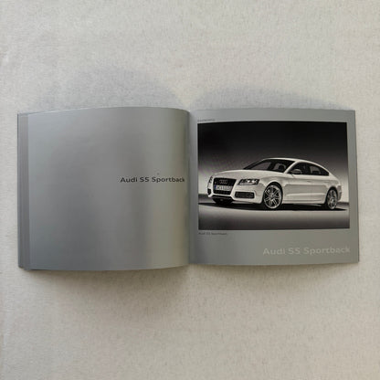 2009 Audi Factory Press Kit Photo CD Brochure Audi R8 Spyder S5 Sportback