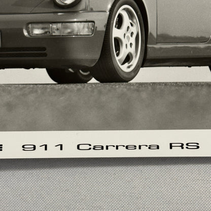 Porsche 911 Carrera RS Car Factory Press Photo Photograph Print Vintage