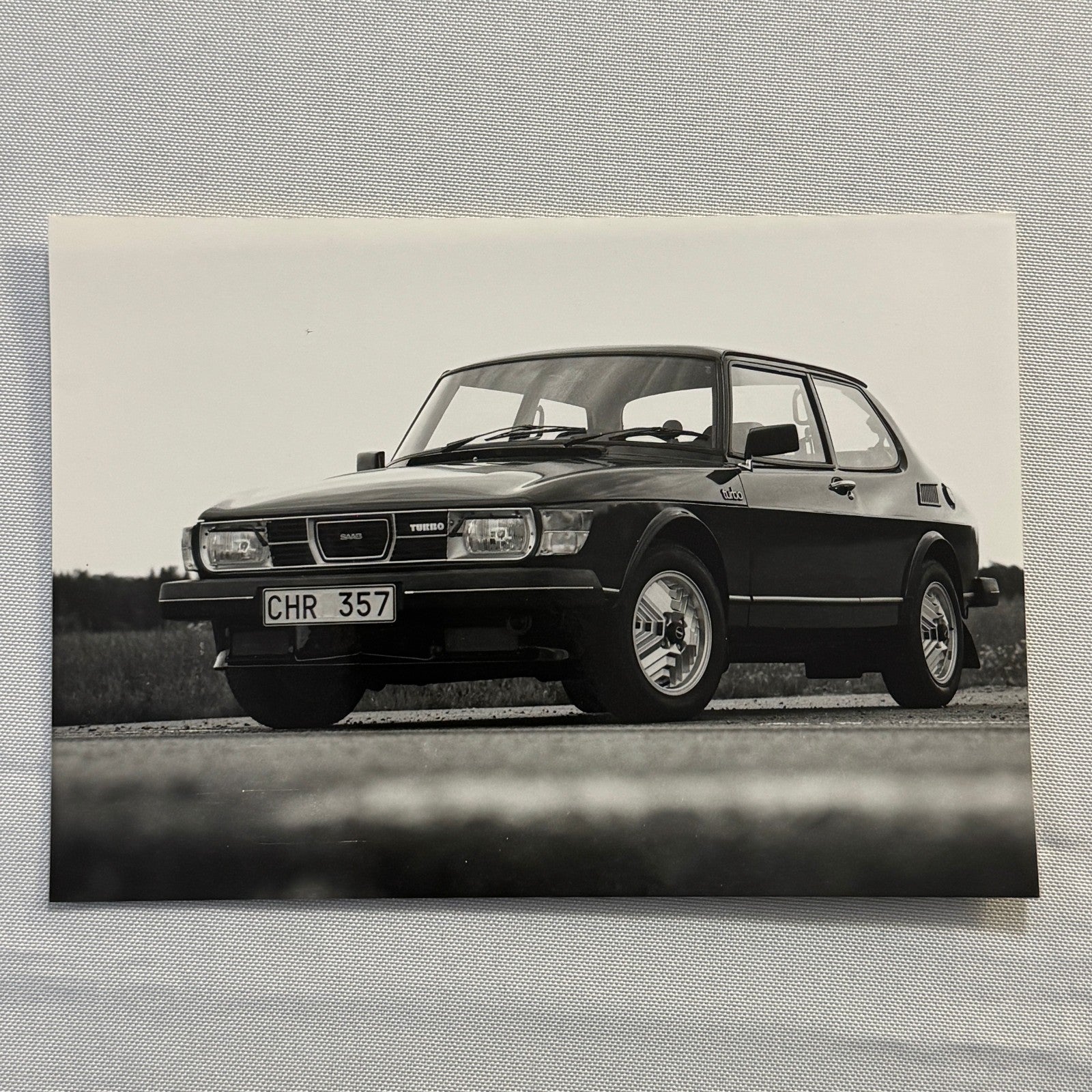 1980 Saab Factory Press Kit Brochure Photos Saab 900 99 Turbo EMS FRENCH