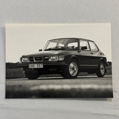 1980 Saab Factory Press Kit Brochure Photos Saab 900 99 Turbo EMS FRENCH