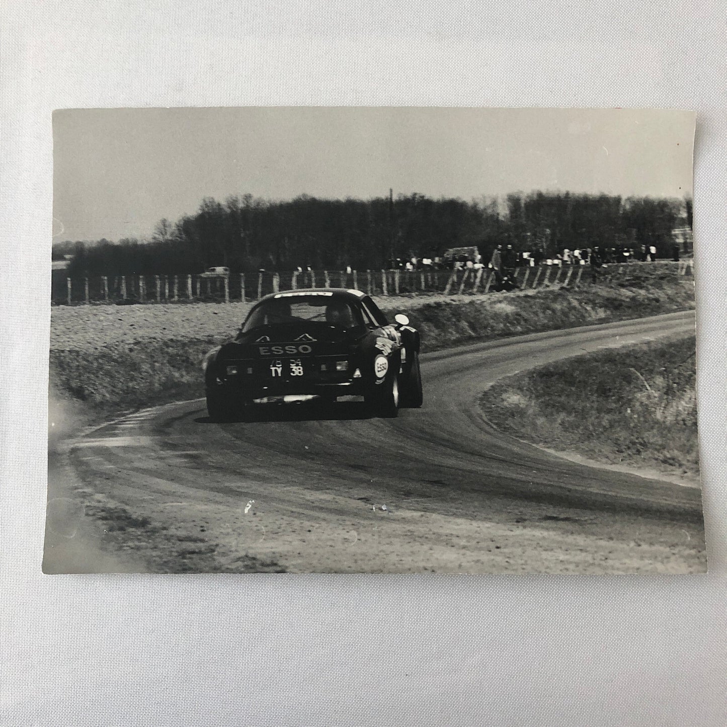 Vintage Renault Alpine Racing Car Photo Photograph Print 