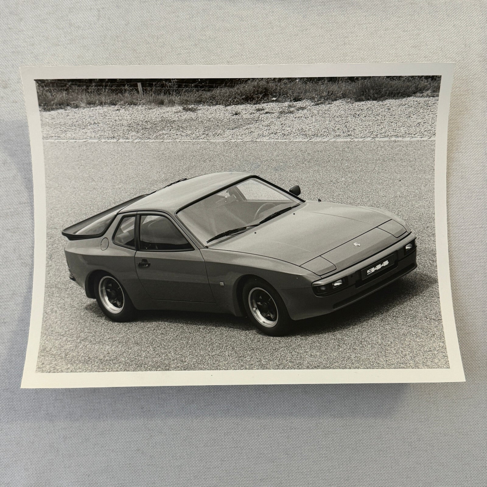 Porsche 944 Car Factory Press Photo Photograph