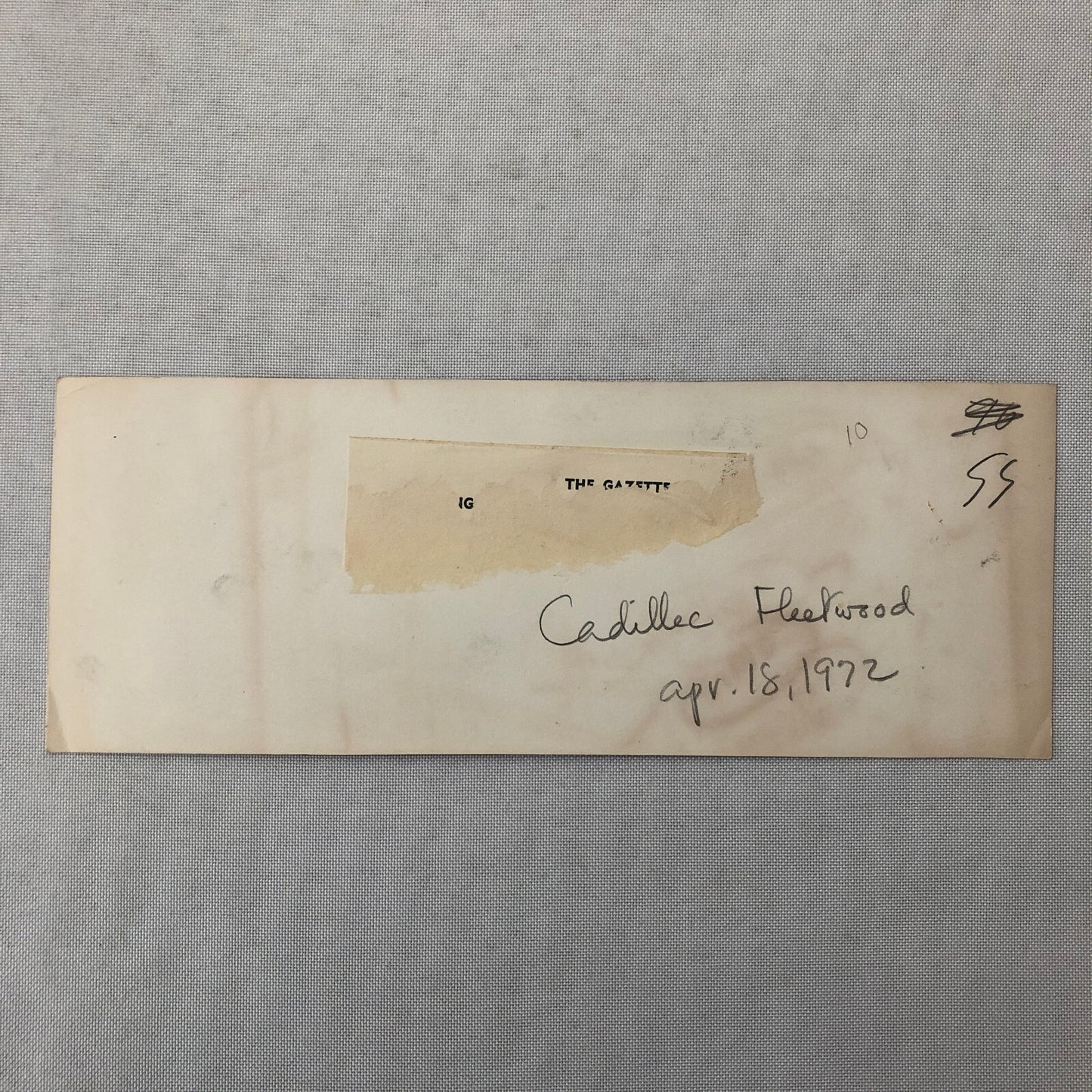 1972 Cadillac Fleetwood Limousine Press Photo Photograph Vintage