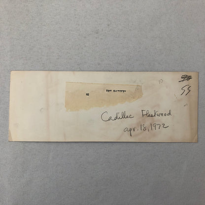 1972 Cadillac Fleetwood Limousine Press Photo Photograph Vintage