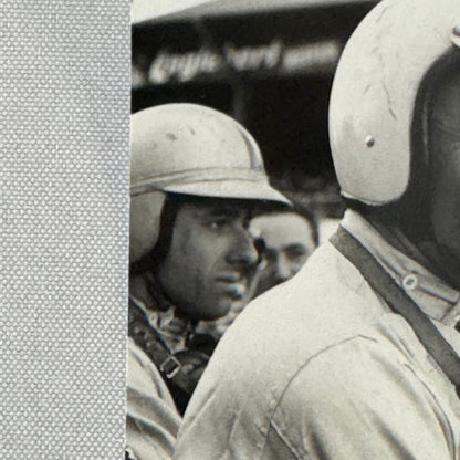 Vintage Racing Photo 1964 German Grand Prix Driver Edgar Barth Motorsport