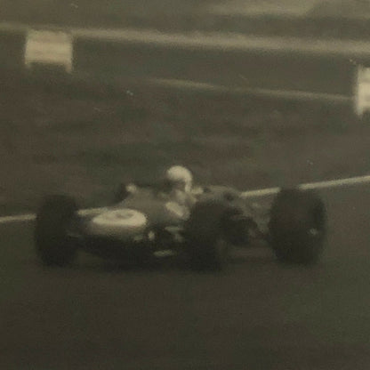 Vintage Grand Prix Racing Car Driver Photo Photograph Print 