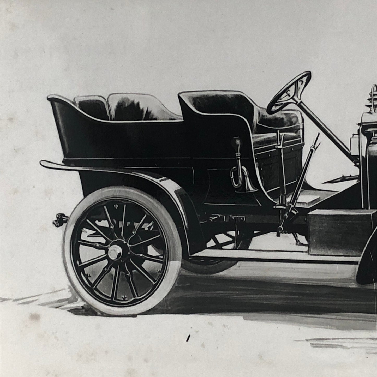 Antique Car Automobile Photo Photograph Print - Tag REA22E4