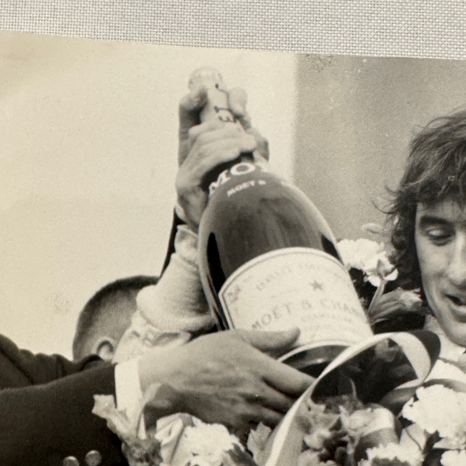 Jackie Stewart Racing Driver 1969 Dutch Grand Prix Photo Photograph Vintage