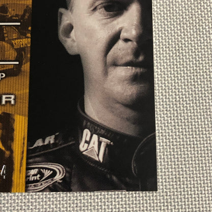2010 Wheels Main Event Marks Jeff Burton NASCAR Signed Auto Autograph Card /54