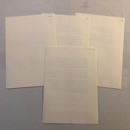 1987 Honda Williams F1 Racing Press Release Lot Nelson Piquet Mansell FRENCH