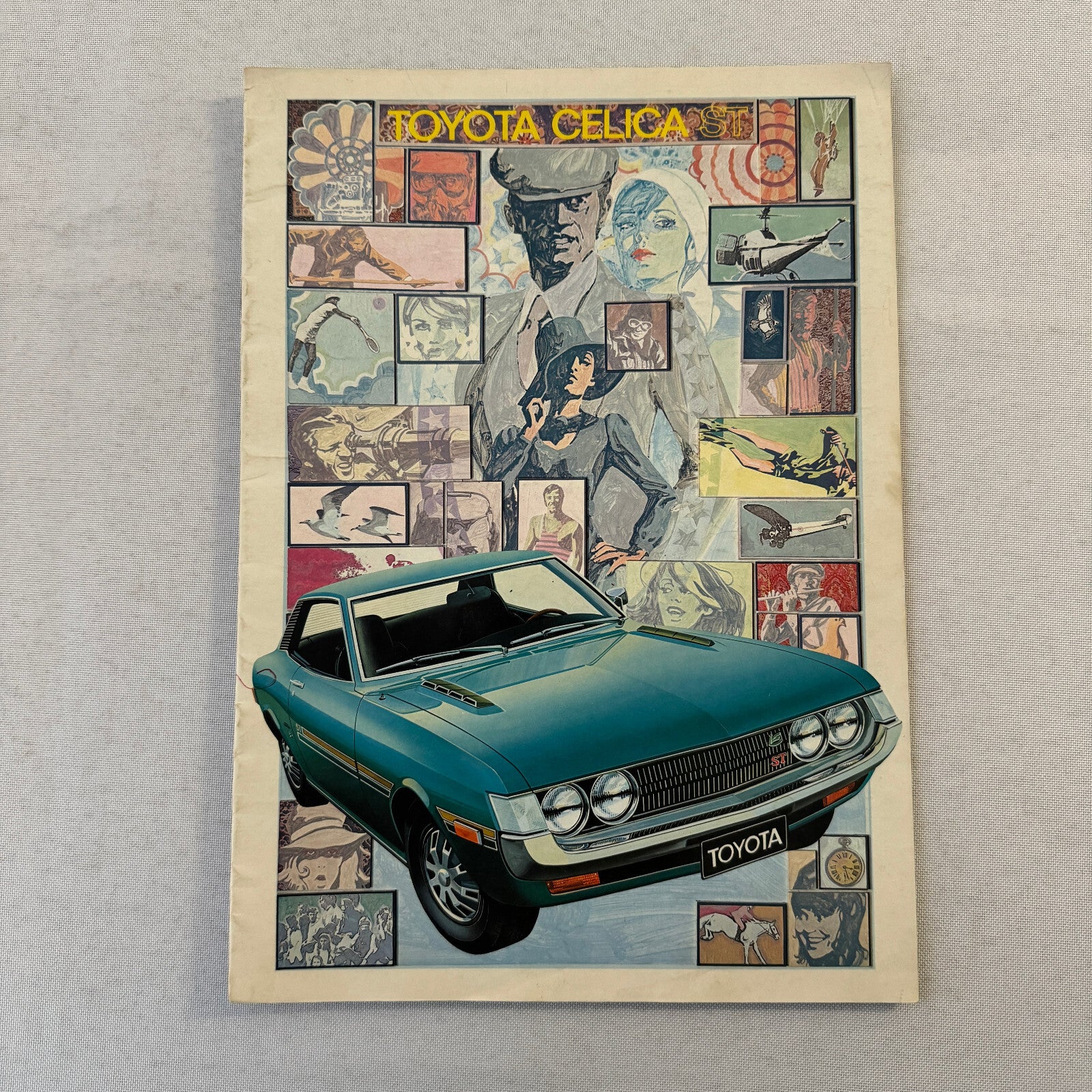 Toyota Celica Car Sales Brochure Catalog Advertising Toyota Celica ST