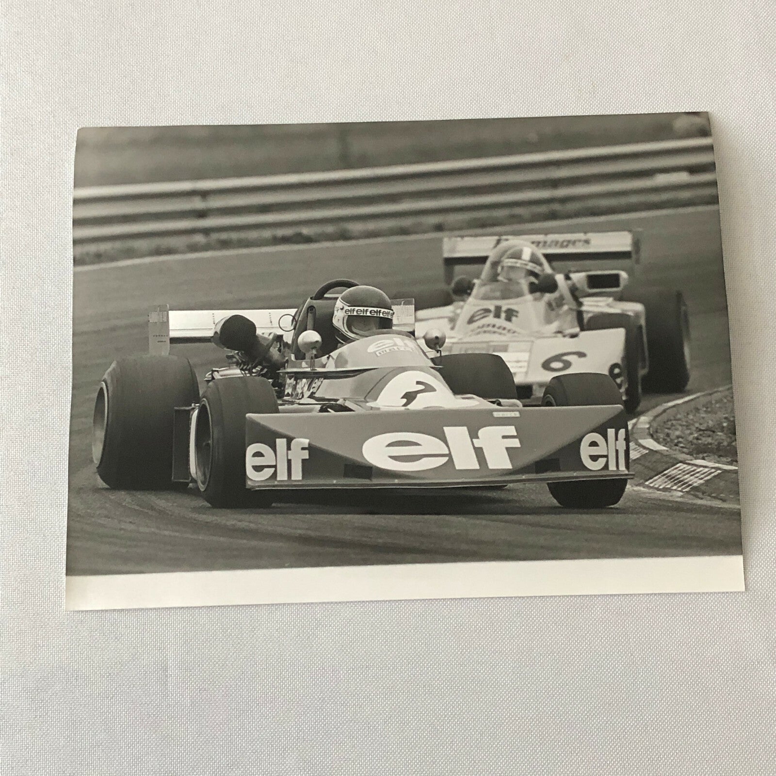 Vintage 1975 Formula 2 F2 Racing Photo Photograph Nogaro Grand Prix Cars 