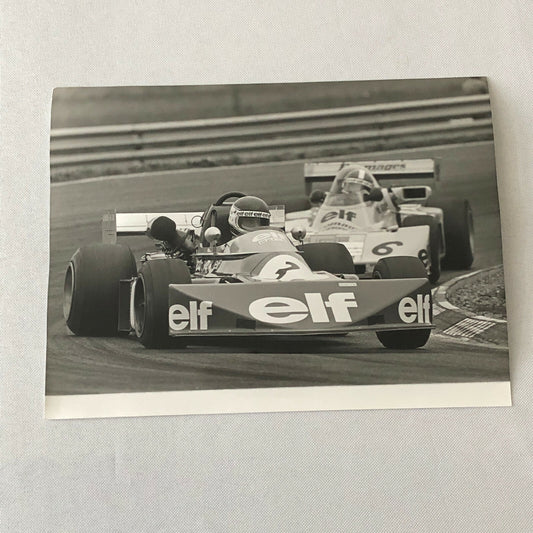 Vintage 1975 Formula 2 F2 Racing Photo Photograph Nogaro Grand Prix Cars 