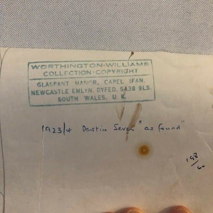 Vintage Austin Car Photo Barn Find Junkyard Parts Lot of 44 Photographs