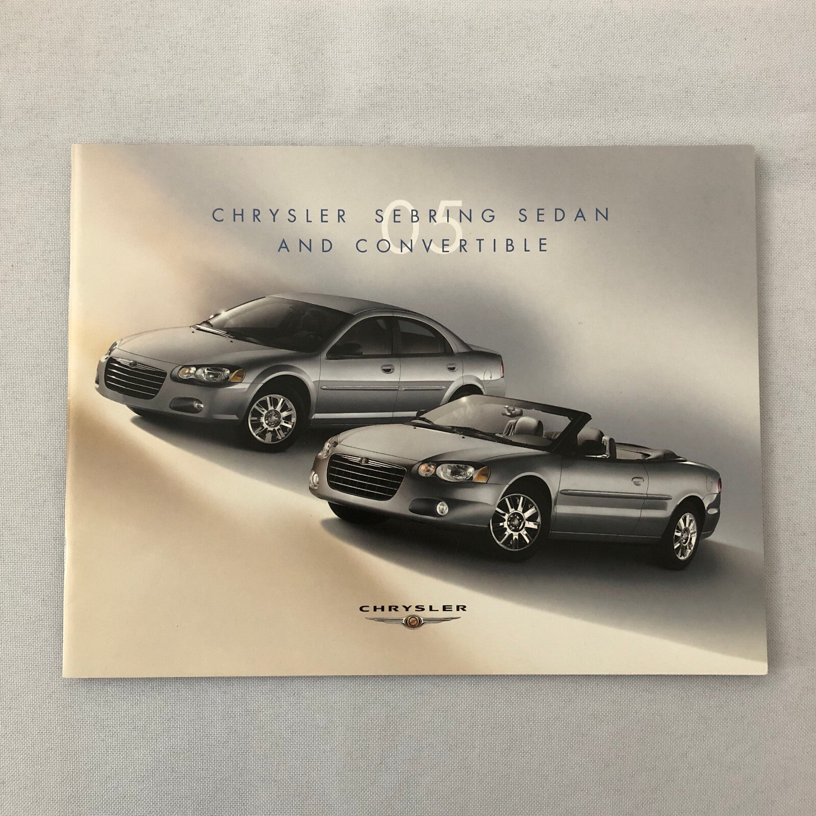 2005 Chrysler Sebring Convertible and Sedan Sales Brochure Catalog