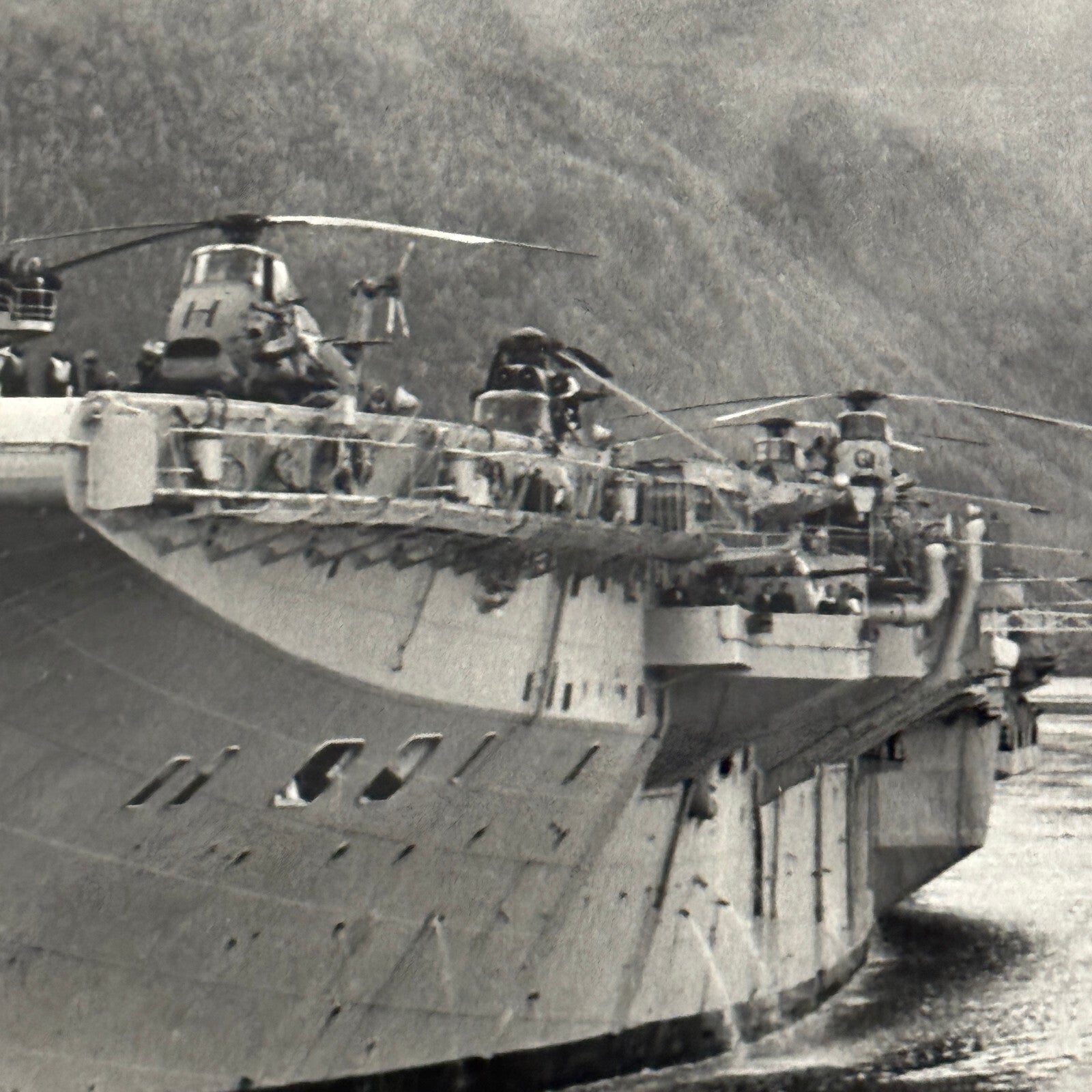 Vintage Military Navy Ship Photo Photograph Print
