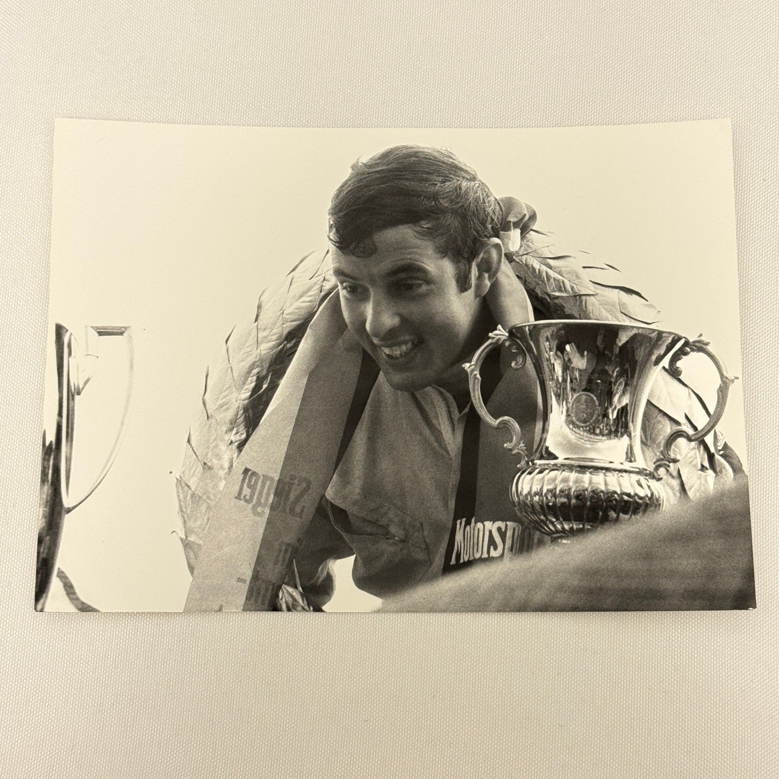 Vintage Racing Photo Brian Redman Driver Motorsport Photograph 1969