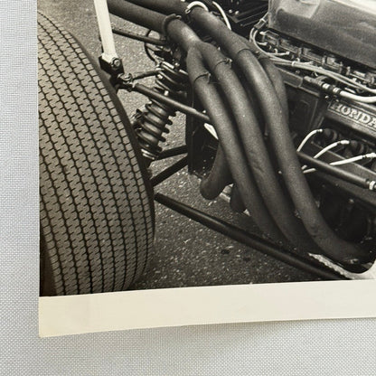 Vintage Honda Racing Car Engine Photo Photograph Print Motor