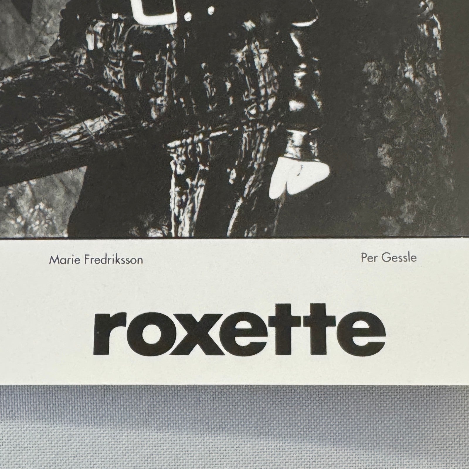Roxette Music Publicity Press Photo Photograph 1992 Per Gessle Marie Fredriksson