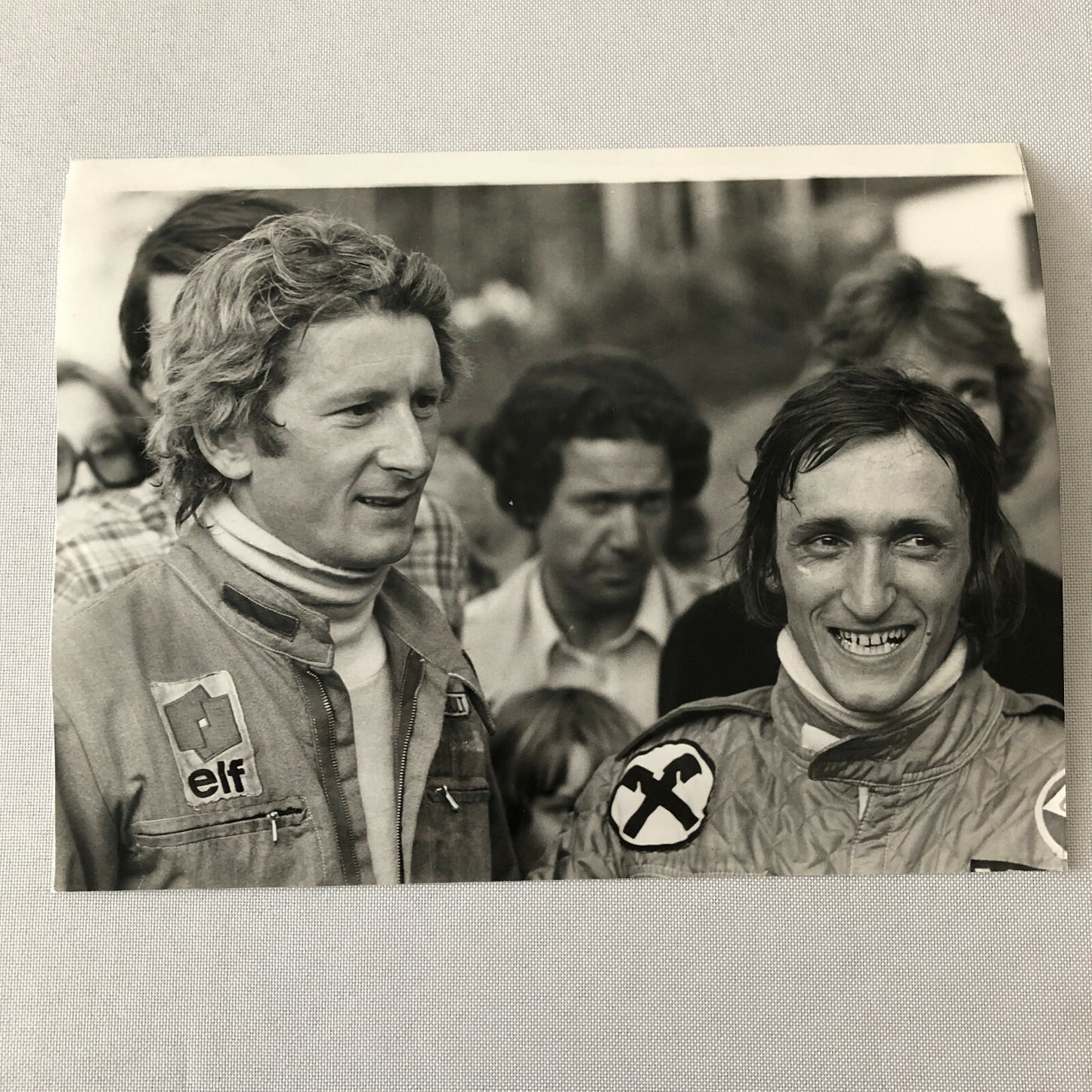 Vintage 1975 Formula 2 F2 Racing Photo Photograph Salzburgring Drivers 