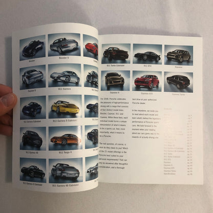 2008 Porsche Sales Brochure Catalog 911 GT3 RS Carrera Cayenne Boxster Cayman +