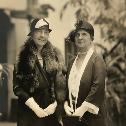 Press Photo Photograph Society Women Mrs Silas Strawn William M Butterworth 1931