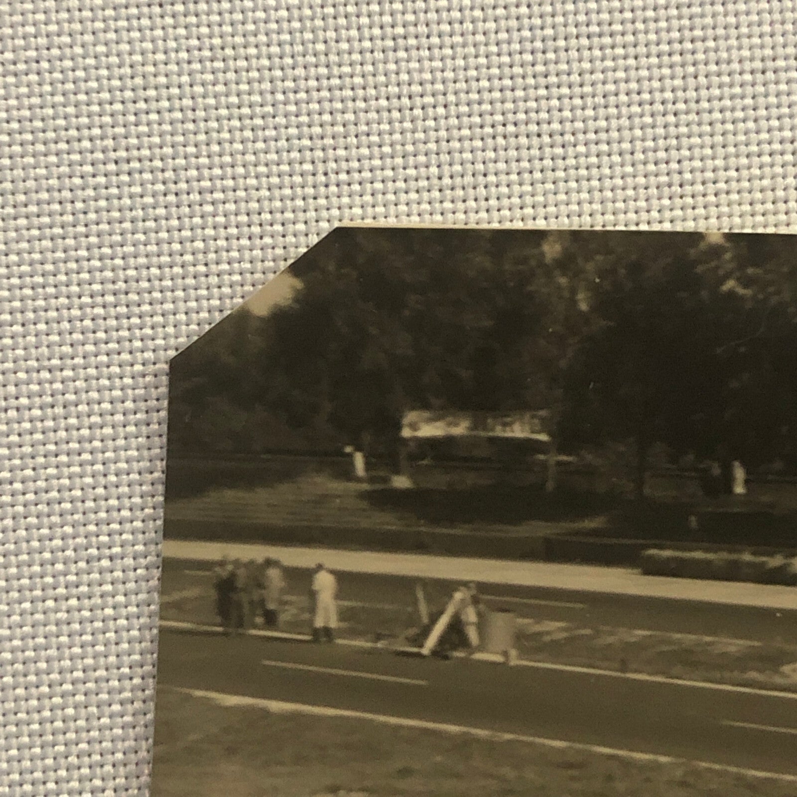 Vintage Racing Photo Photograph Mercedes Benz Car - Tag AL17313