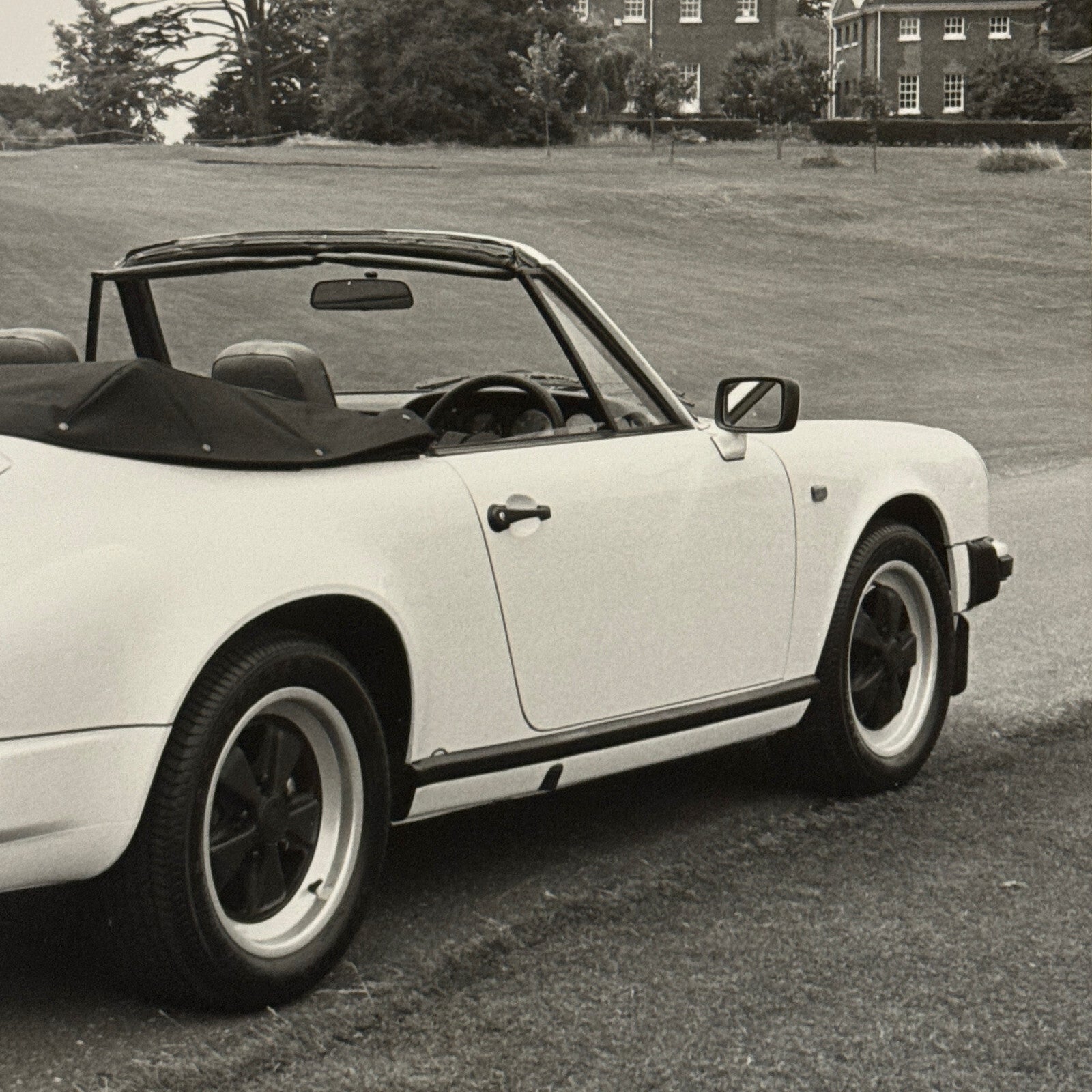 Porsche 911 SC Cabriolet Convertible Car Factory Press Photo Photograph