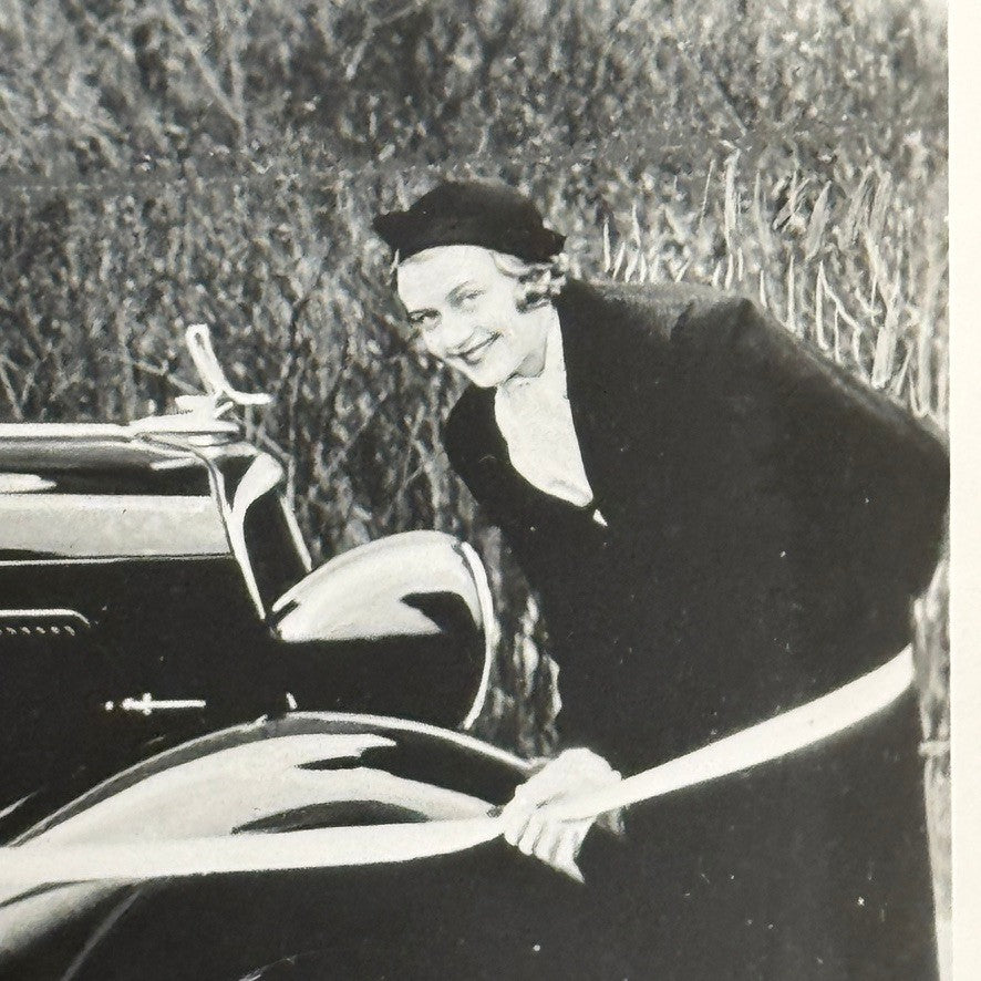 Vintage 1934 Studebaker Skyway Sedan Car Photo Photograph Modern Print