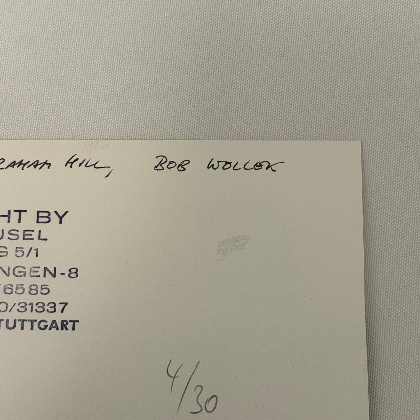 Vintage Racing Photo 1971 Interlagos F2 Race Tim Schenken Graham Hill Bob Wollek