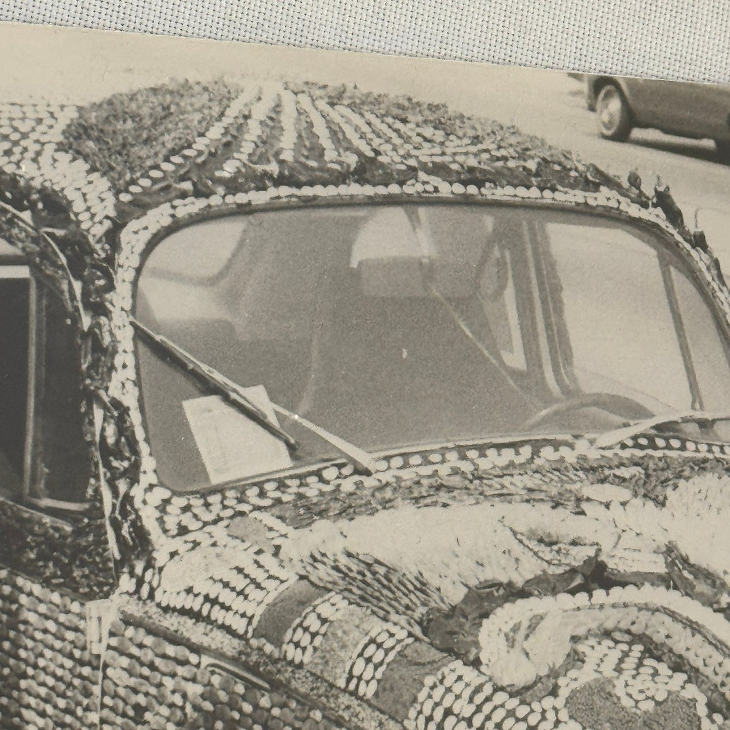 Vintage Volkswagen Beetle Art Car Lima Beans Photo Photograph Los Angeles