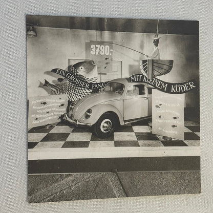 Vintage Volkswagen Beetle Car Photo Photograph Print German