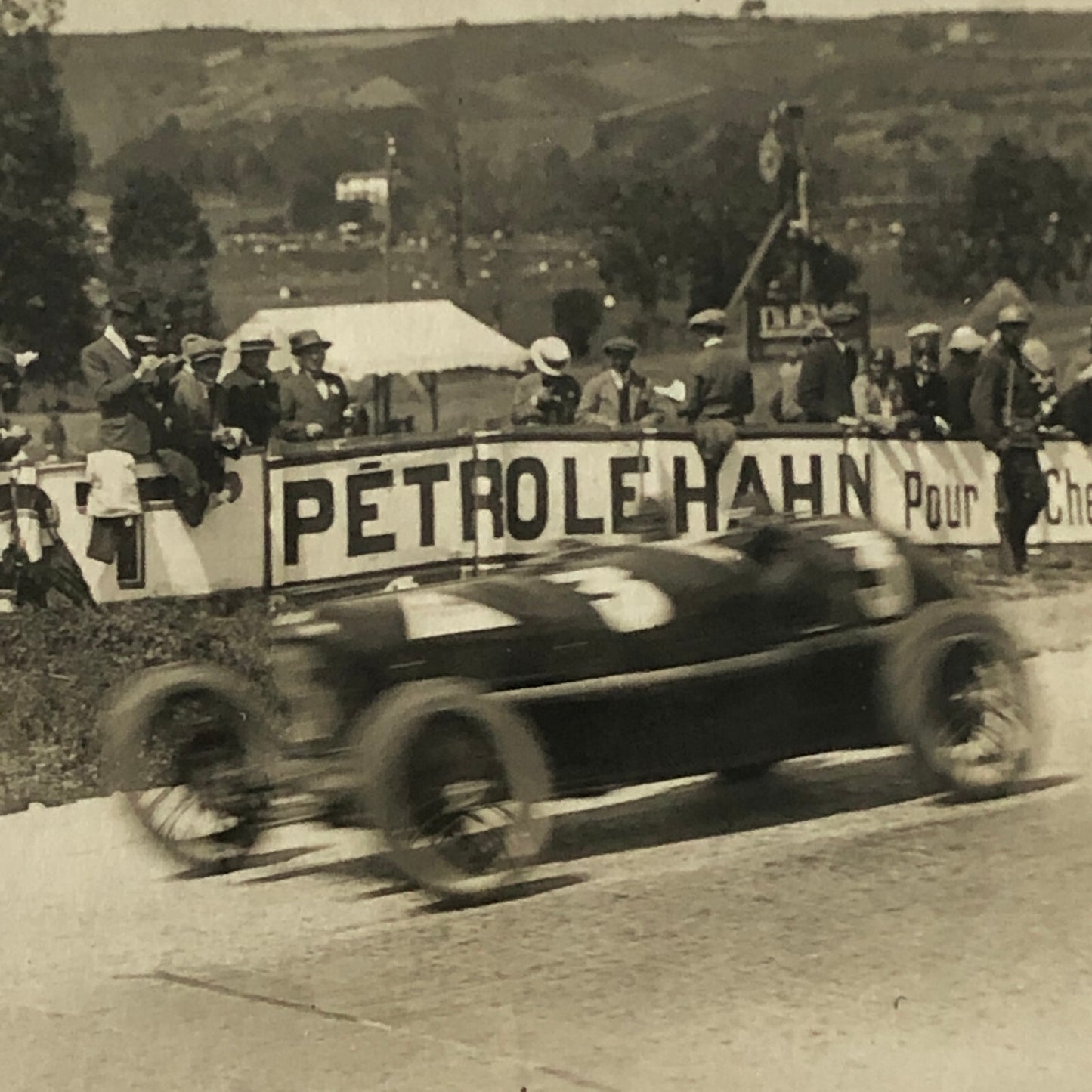 Vintage Racing Photo Photograph Print - Alfa Romeo Branger Photo Paris