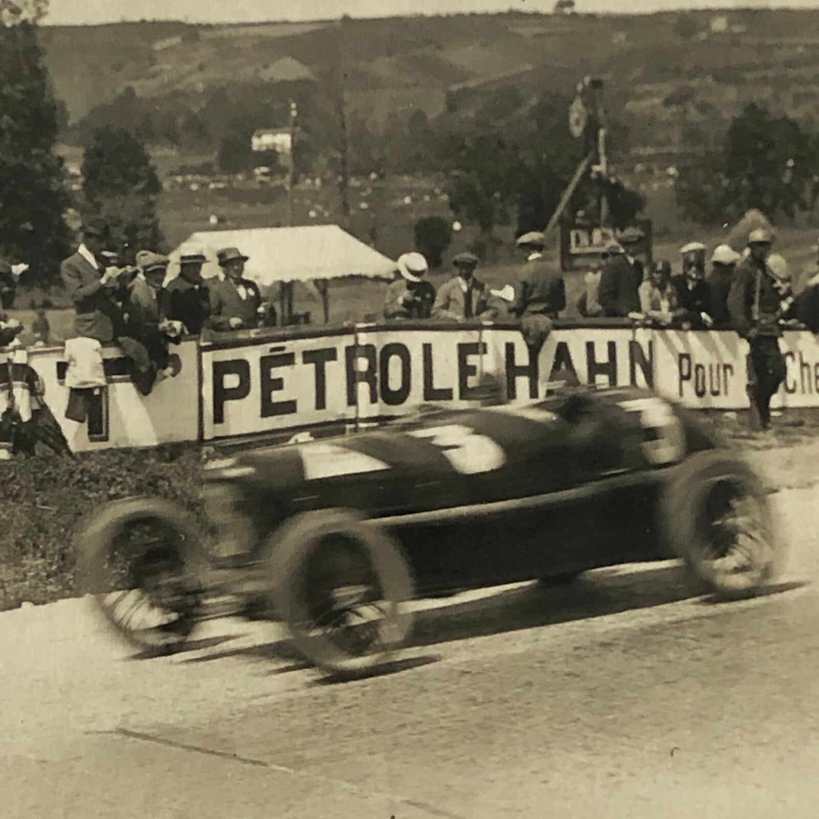 Vintage Racing Photo Photograph Print - Alfa Romeo Branger Photo Paris