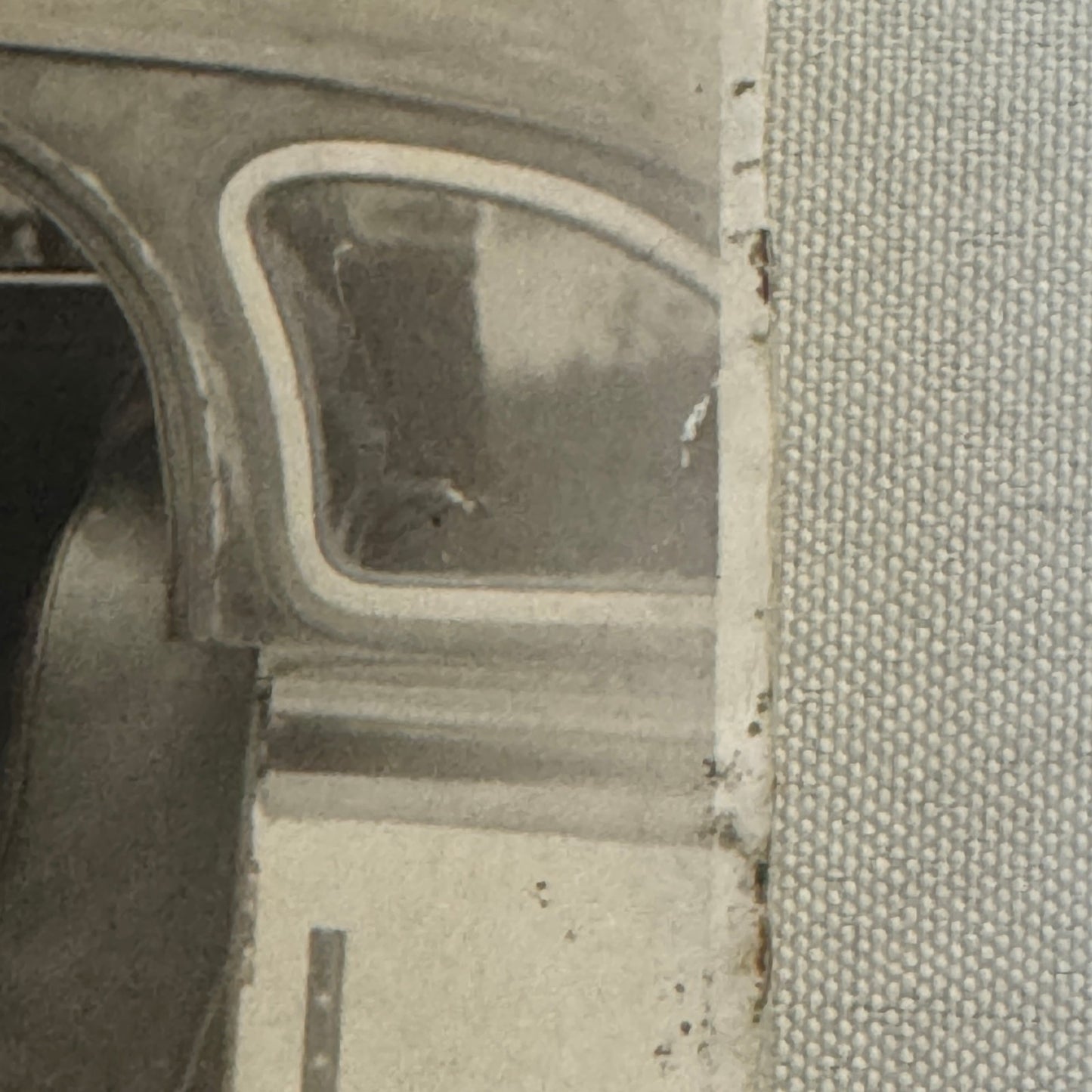 Vintage Volkswagen VW Car Interior Photo Possibly Coachbuilder Car Germany