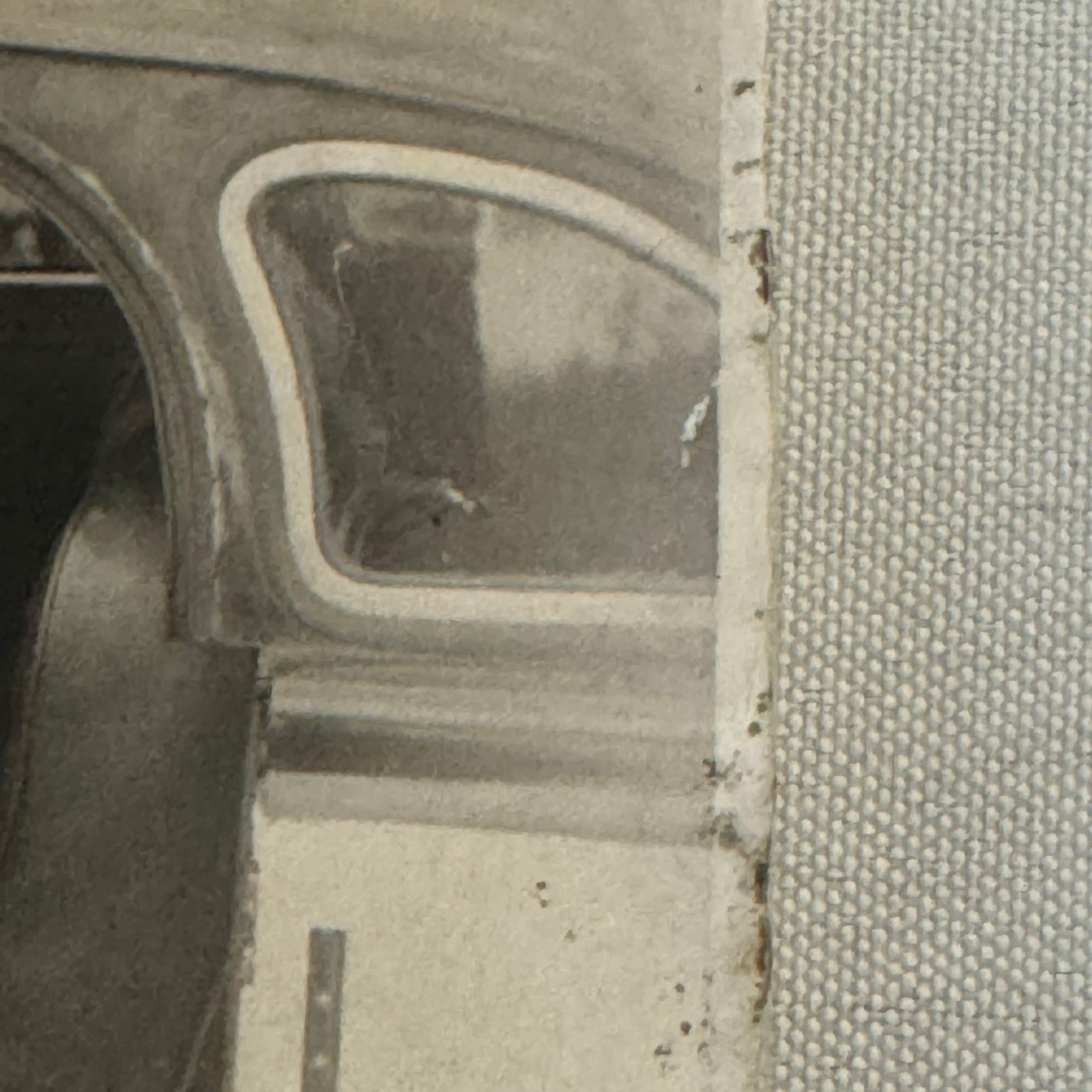Vintage Volkswagen VW Car Interior Photo Possibly Coachbuilder Car Germany
