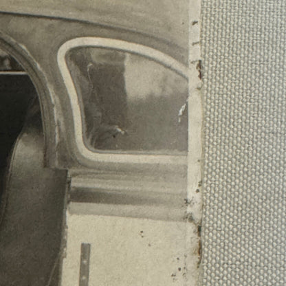 Vintage Volkswagen VW Car Interior Photo Possibly Coachbuilder Car Germany