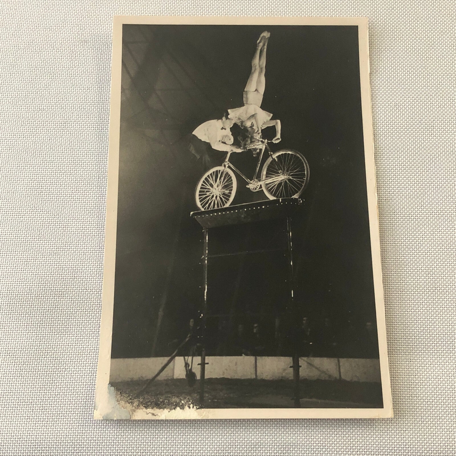Circus Performer with Bicycle Balancing Act Postcard Post Card Lot of 6x