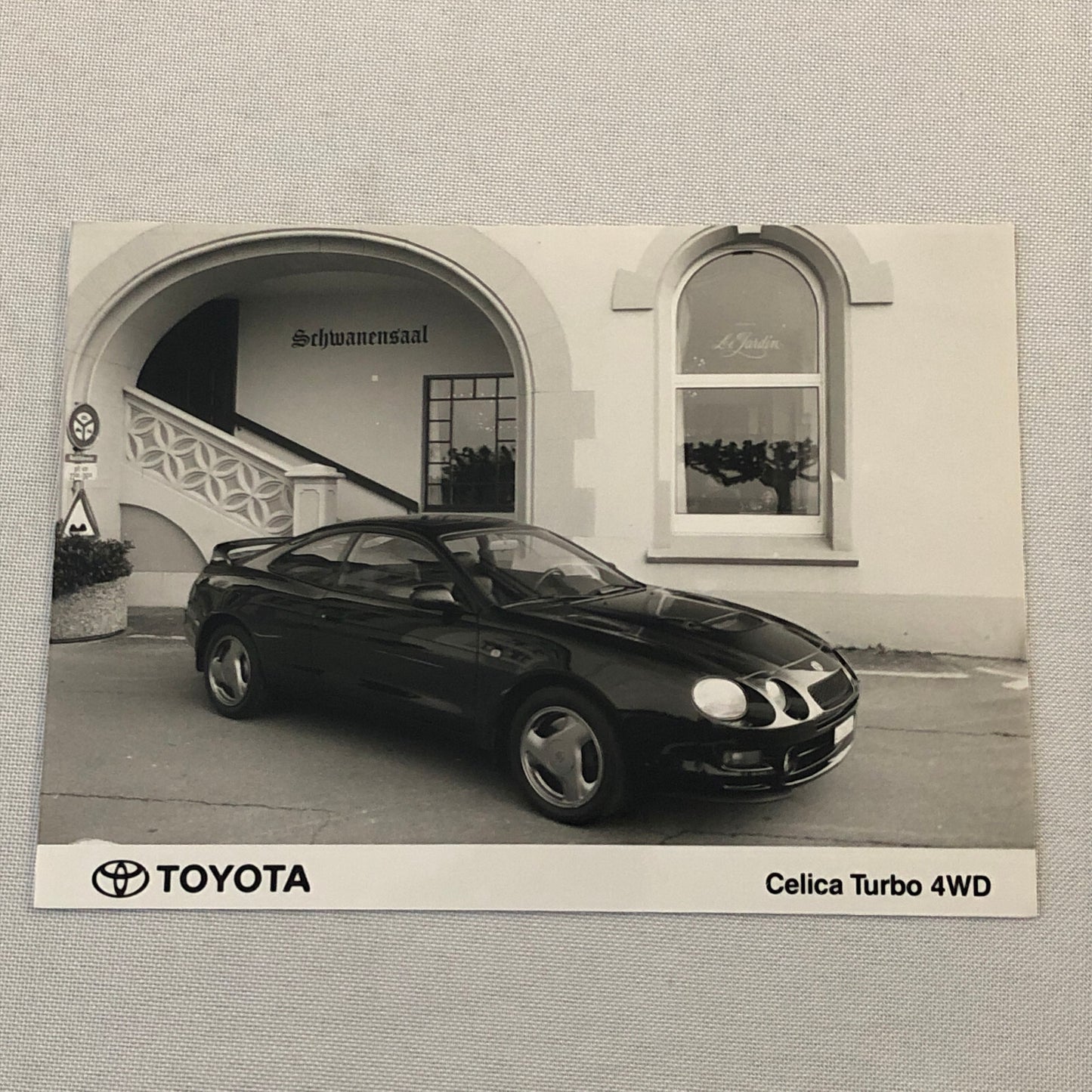 Toyota Celica Turbo 4WD Car Factory Press Photo Photograph Print