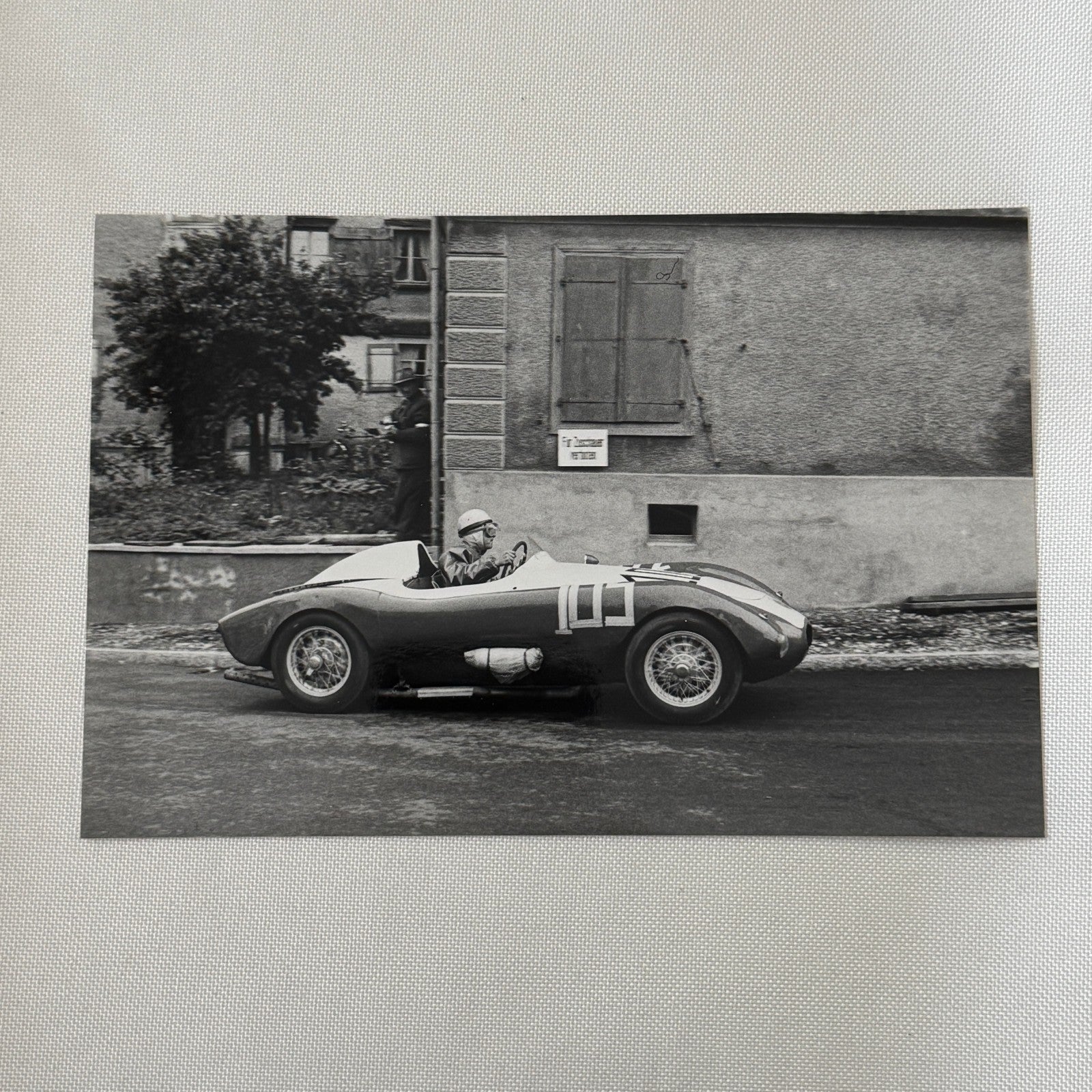 Stanguellini Racing Car 1954 Photo Photograph Vintage Image Modern Print