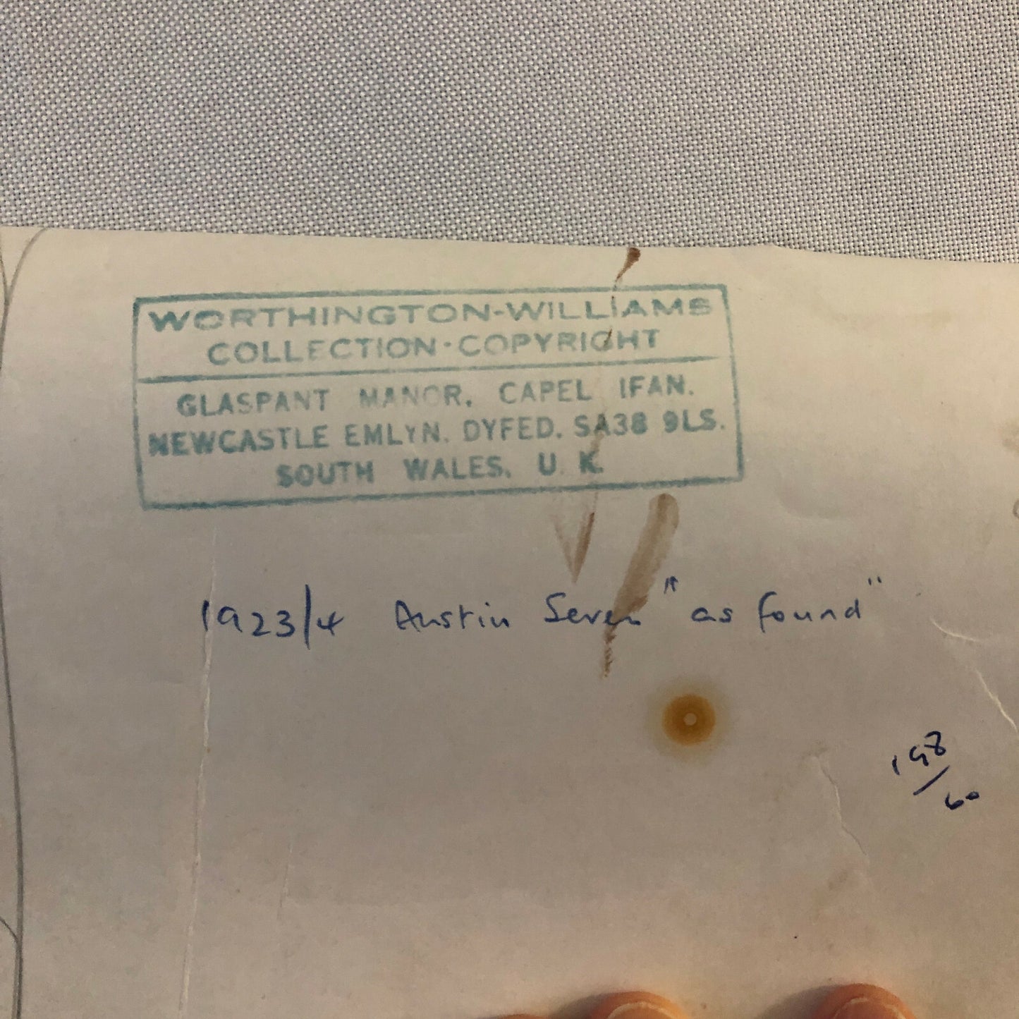 Vintage Austin Barn Find Junk Yard Car Part Photo Photograph Lot of 44