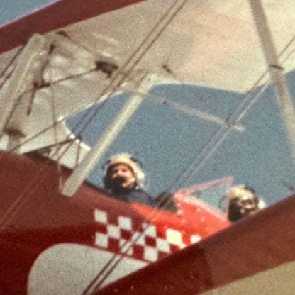 Vintage Aircraft Airshow Photo Large Aviation Photograph Aviation 1970s 1980s