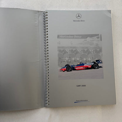 2000 Mercedes Benz Marlboro CART Racing Press Kit Tony Kanaan Michel Jourdain
