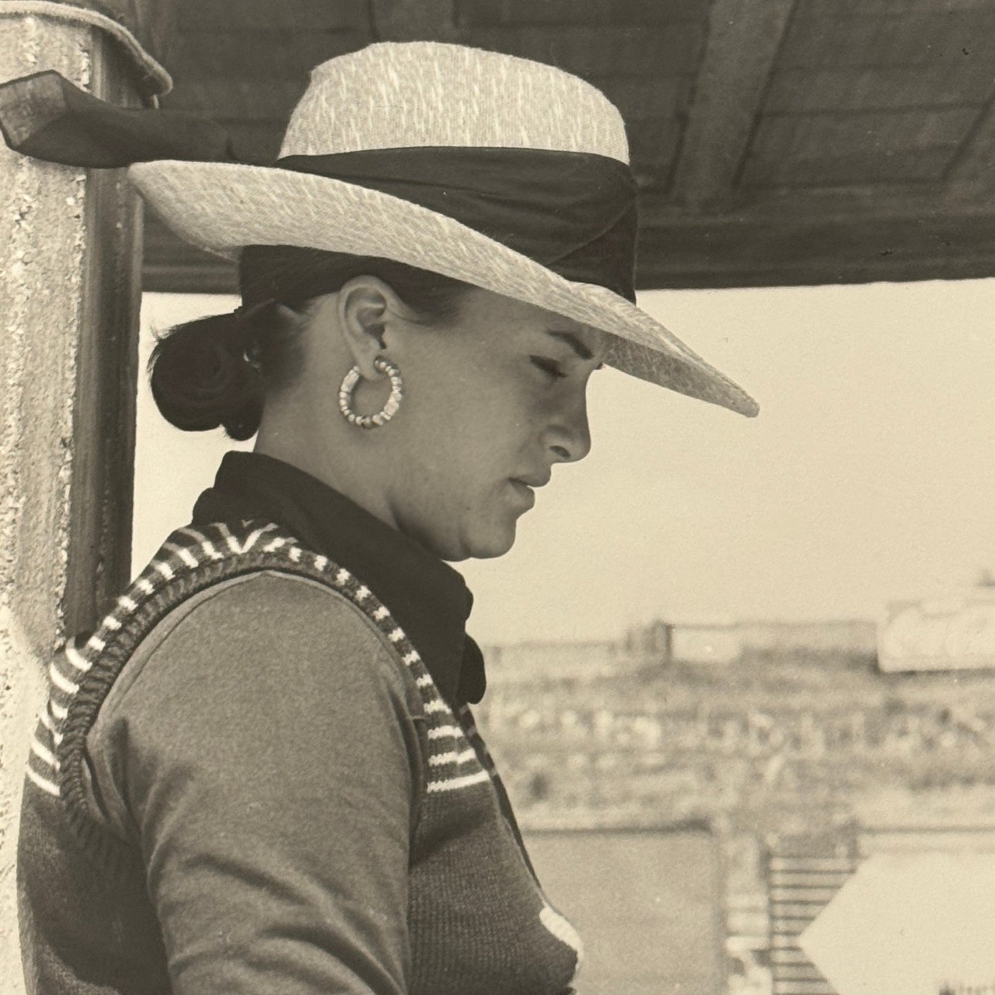 Vintage Racing Photo Emerson Fittipaldi Wife Maria Helena Fittipaldi Grand Prix