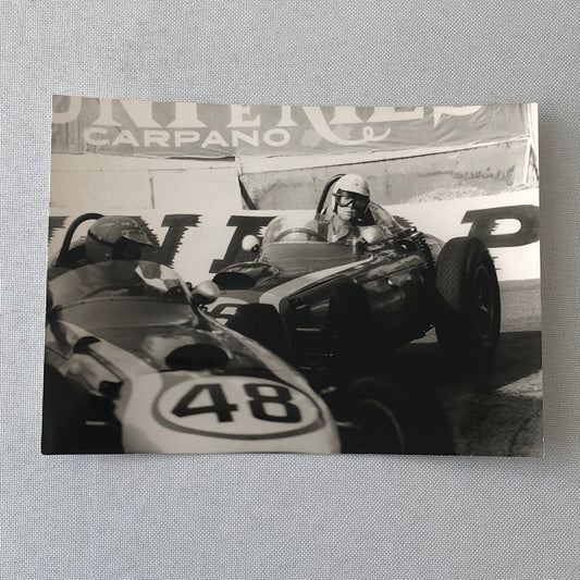 Bruce McLaren Cooper Car 1964 Monaco Grand Prix Photo Photograph Gunther Molter